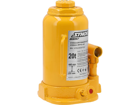 HYDRAULIC BOTTLE JACK 20T (80097)