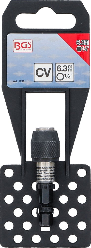 AUTOMATIC BIT-HOLDER | INTERNAL HEXAGON 6.3 MM (1/4") | 50 MM (1730)