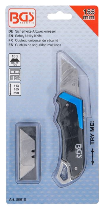 SNAP-OFF BLADE KNIFE | 155 MM (50618)
