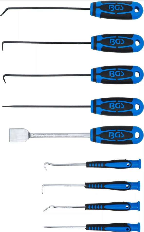 NEEDLES, HOOKS AND SCRAPERS SET | 9 PCS. (8487)