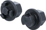 OIL DRAIN PLUG WRENCH SET | FOR DAF, MAN, VOLVO, SCANIA, NEOPLAN | 2 PCS. (70984)