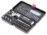 BIT AND SOCKET SET WITH FLEX REVERSIBLE RATCHET SCREWDRIVER | 42 PCS. (YT-2806)