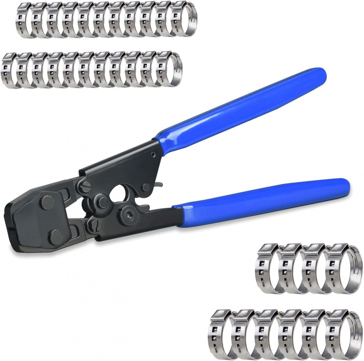 STAINLESS STEEL CLAMP CRIMPING PLIERS | PEX CINCH | WITH SET (CH31)