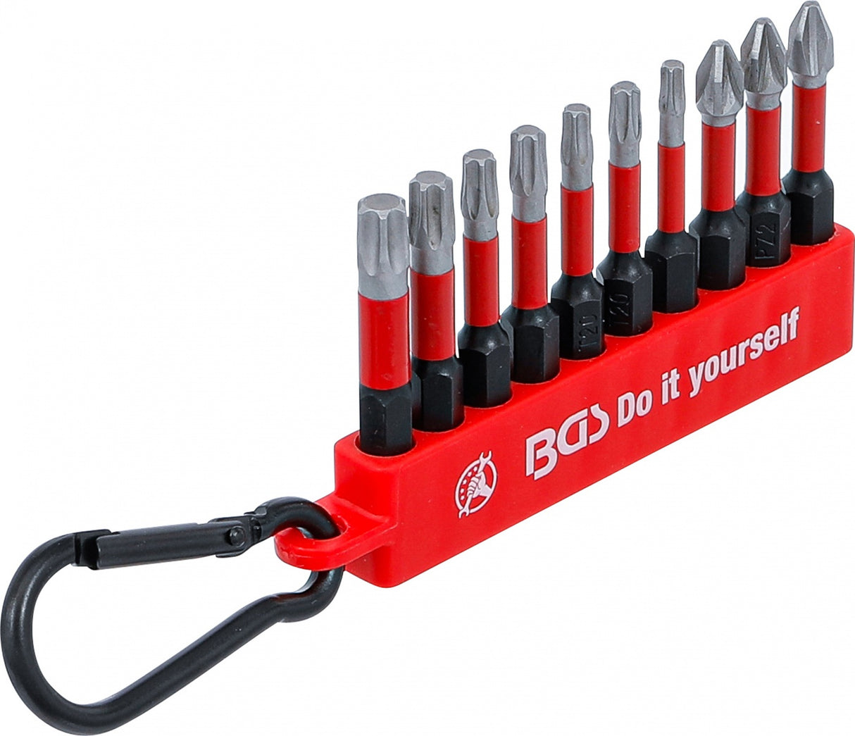 TORSION BIT SET | 6.3 MM (1/4") DRIVE | 10 PCS. (20818)