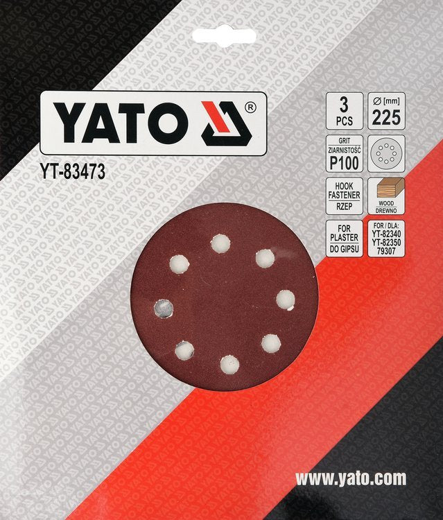 SAND PAPER FOR DRYWALL 225MM P100 (YT-83473)
