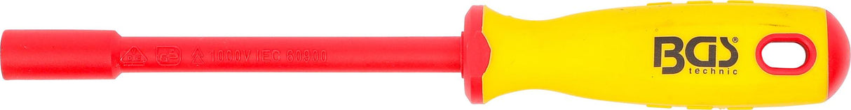 VDE SOCKET SCREWDRIVER | HEXAGON | 6 MM | BLADE LENGTH 125 MM (71086)