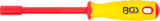VDE SOCKET SCREWDRIVER | HEXAGON | 6 MM | BLADE LENGTH 125 MM (71086)