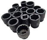 IMPACT SOCKET HEX | 20 MM (3/4") | 36 MM (S34-36)
