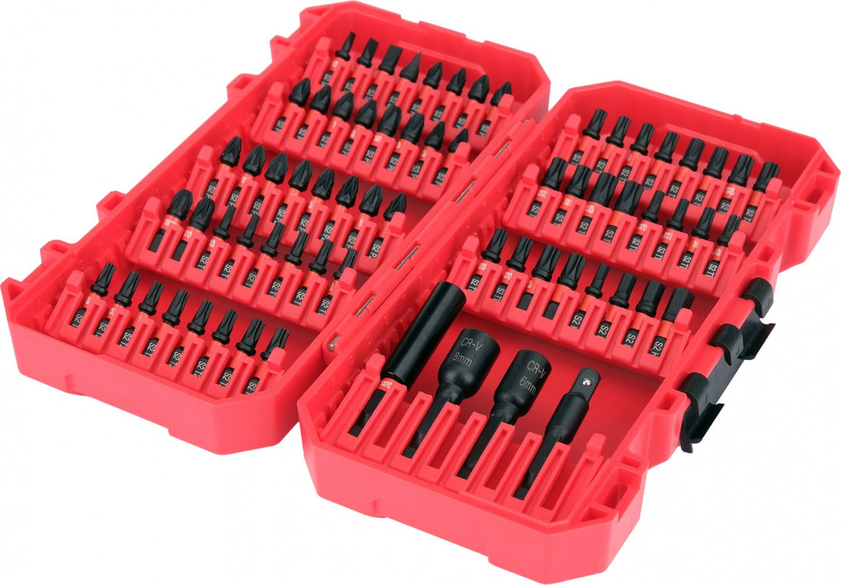 IMPACT BIT SET | 1/4" | 68 PCS | S2 (YT-78077)