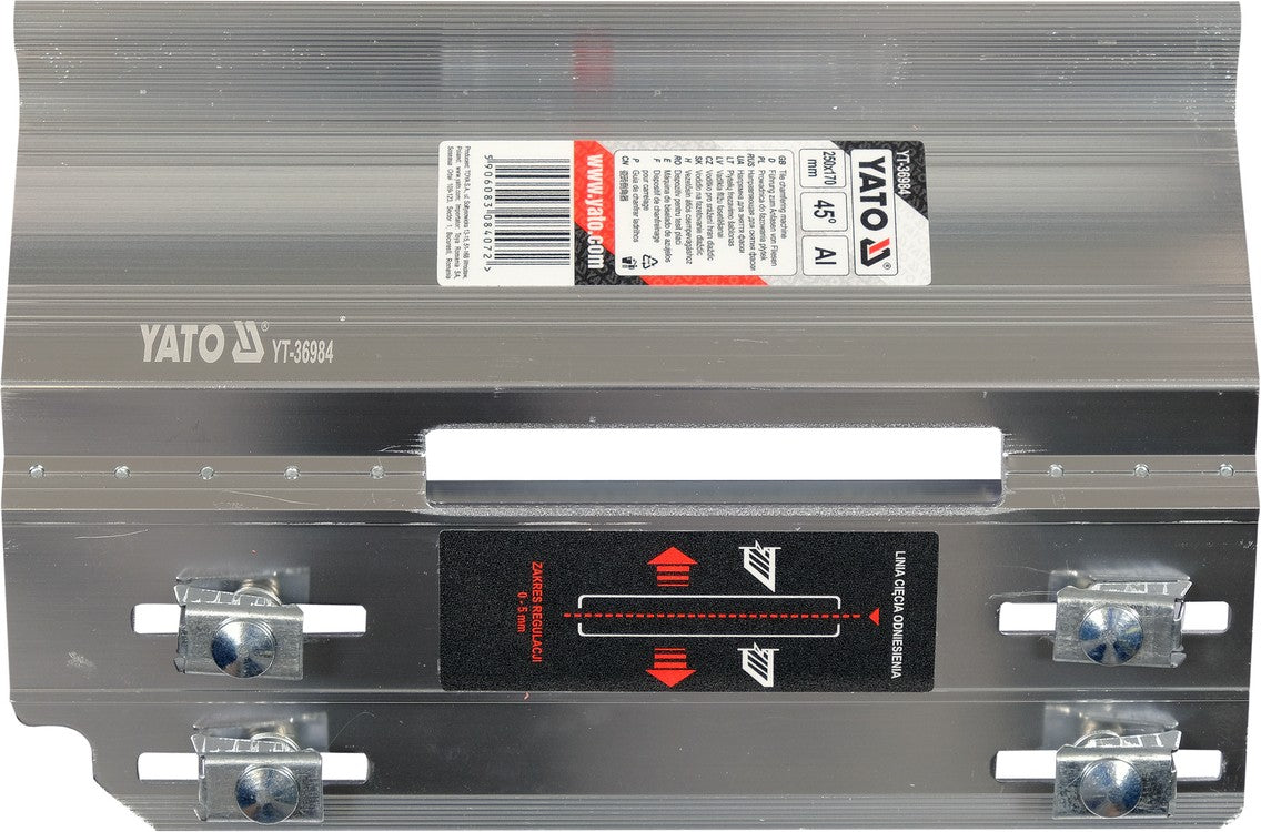 ALUMINUM ALLOY-CERAMIC TILE CHAMFER MACH (YT-36984)