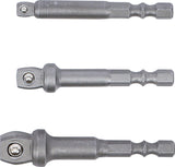 ELECTRIC DRILL WOBBLE ADAPTOR SET | 6.3 MM (1/4") DRIVE | 3 PCS. (9162)