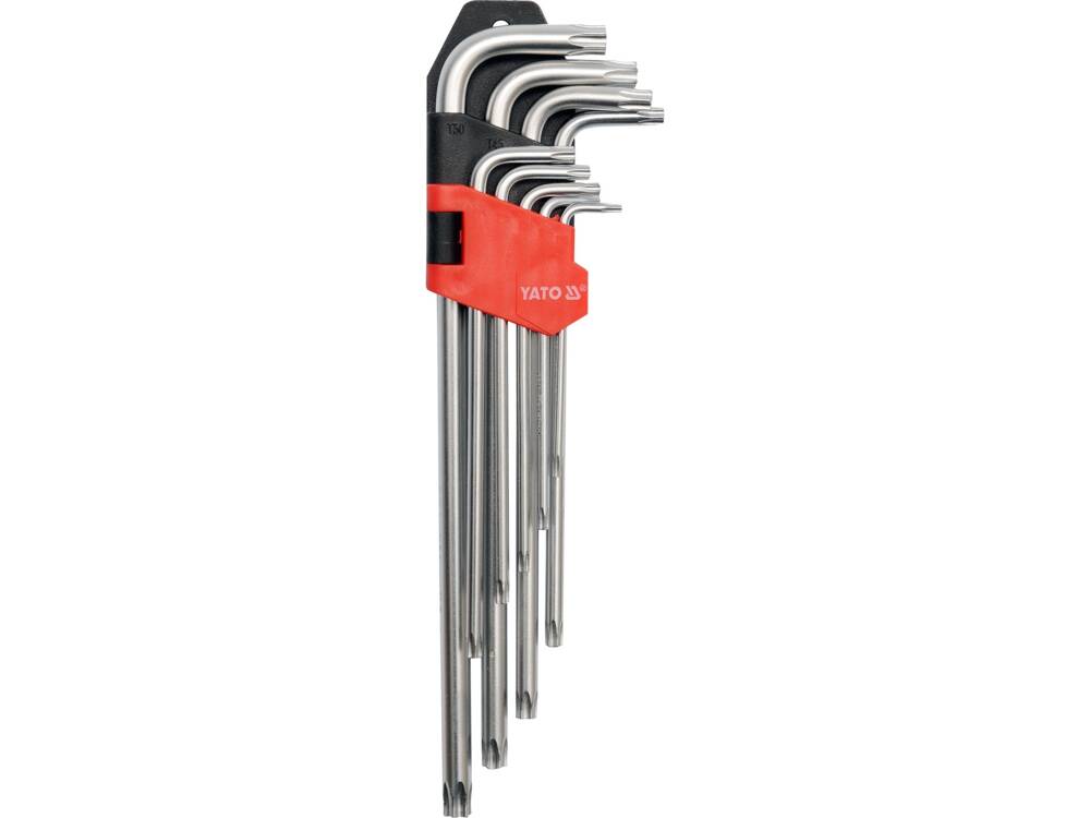 TORX KEY SET 9PCS  T10-T50 LONG (YT-0512)