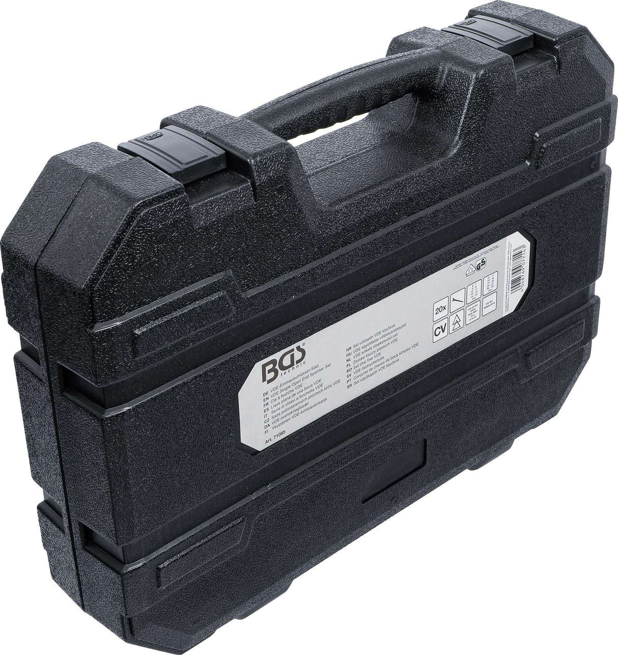 VDE SINGLE OPEN END SPANNER SET | 6 - 32 MM | 20 PCS. (71085)