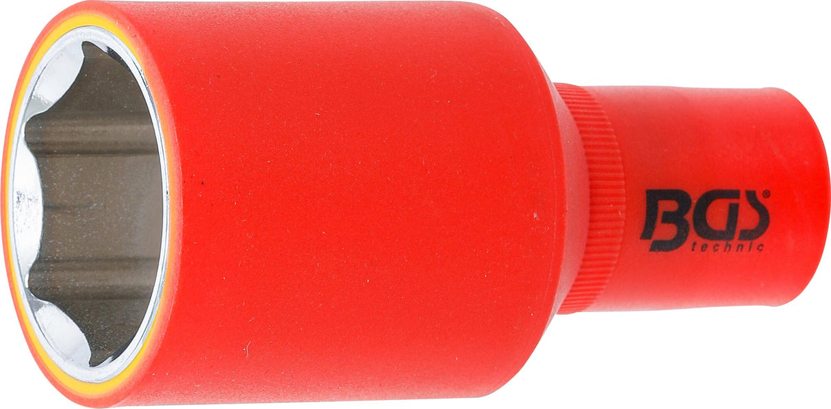 VDE SOCKET, HEXAGON | 12.5 MM (1/2") DRIVE | 32 MM (72082)