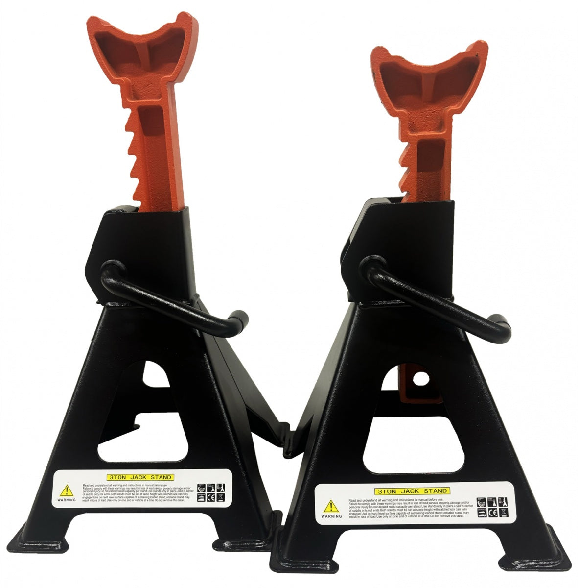 JACK STAND SET 3 T | WITH PADS | 290-430 MM | 2 PCS. (JJ003)