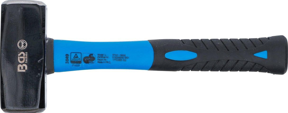 STONING HAMMER | FIBREGLAS SHAFT | DIN 6475 | 1500 G (3849)