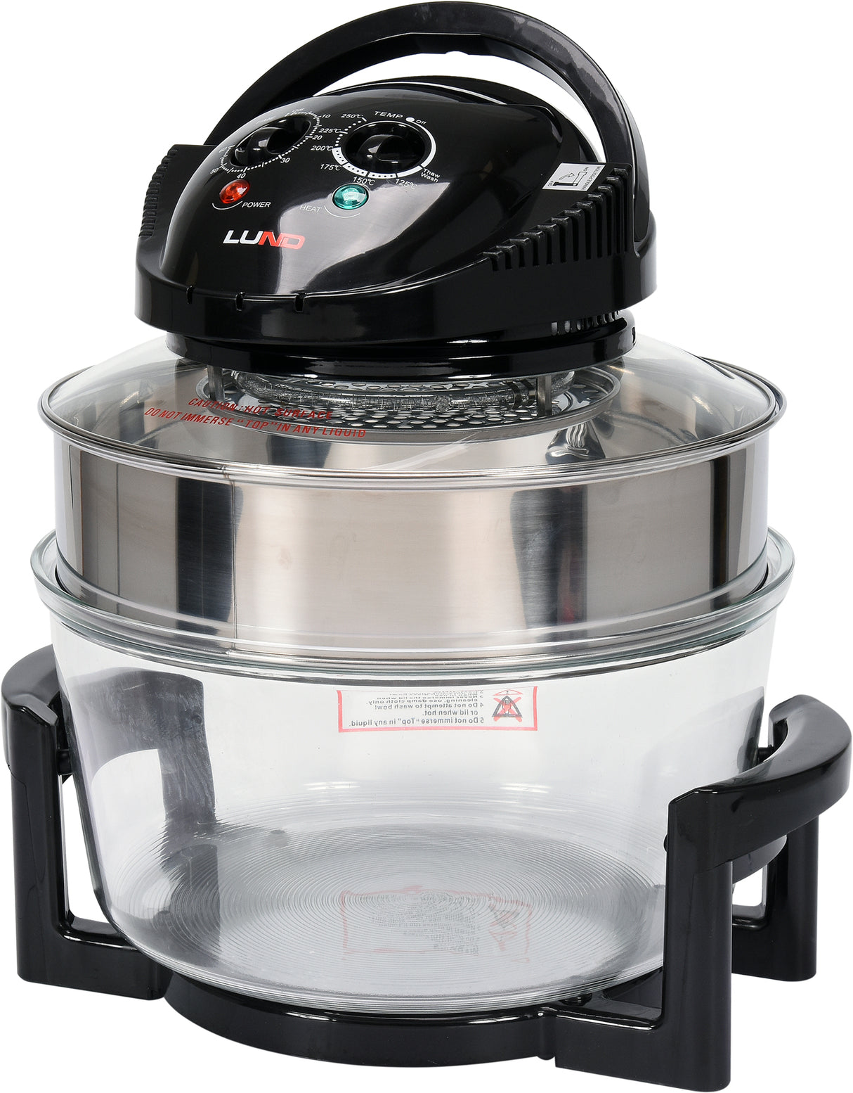 HALOGEN OVEN 17L BLACK (67641)