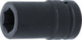 IMPACT SOCKET HEXAGON, DEEP | 25 MM (1") DRIVE | 27 MM (5500-27)