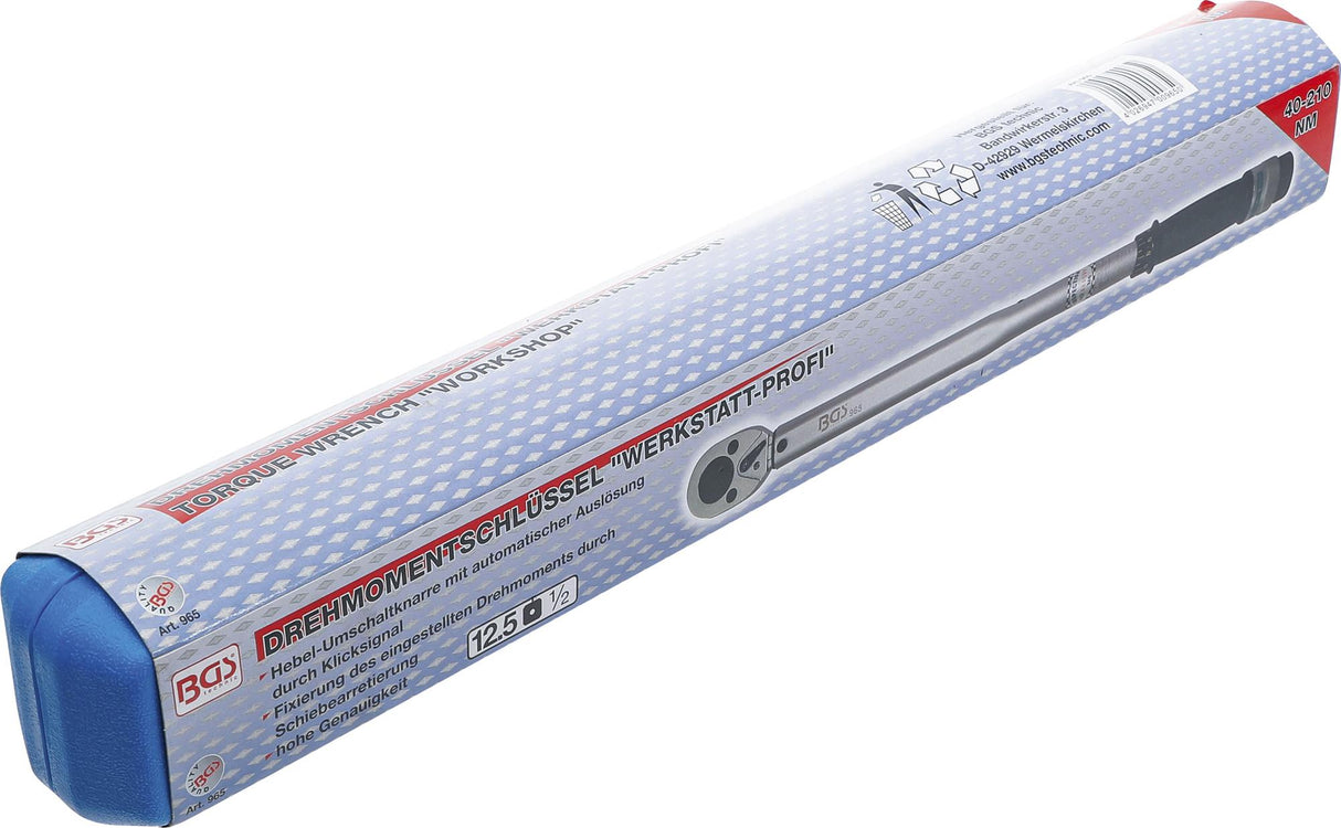TORQUE WRENCH | 12.5 MM (1/2") | 42 - 210 NM (965)