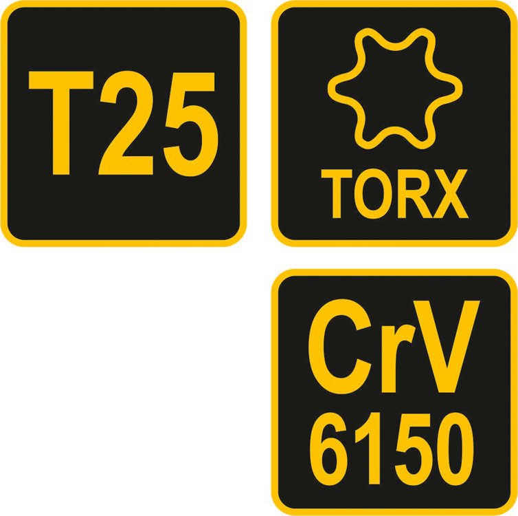 T-HANDLE TORX KEY T25 (56633)
