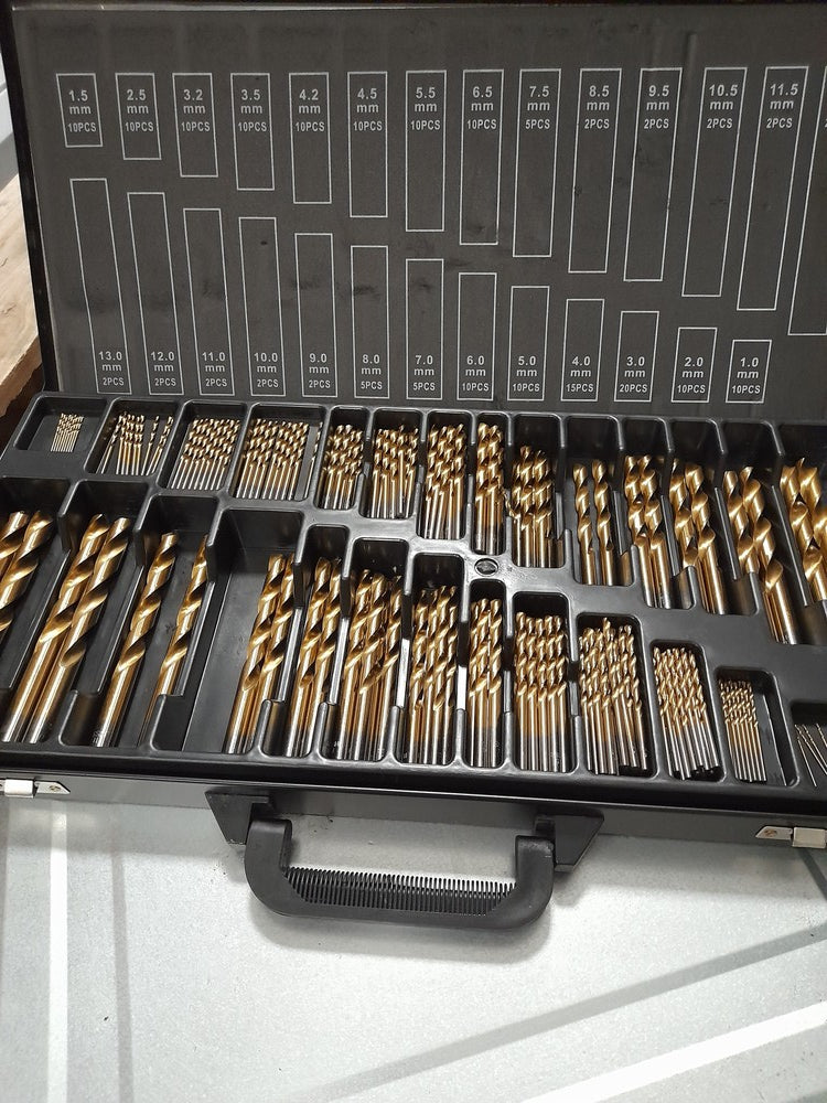 TWIST DRILL BIT SET 190PCS 1-13MM (YT-44677)