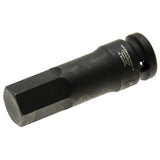 IMPACT BIT SOCKET | LENGTH 75 MM | 12.5 MM (1/2") DRIVE | INTERNAL HEXAGON 19 MM (5481-M19)