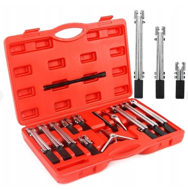 INTERNAL / EXTERNAL PULLER SET, 2/3-JAW | 35-135 MM | 12 PCS. (SK1343)