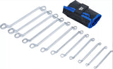 DOUBLE RING SPANNER SET | DEEP OFFSET ENDS | 6 - 32 MM | 12 PCS. (30200)