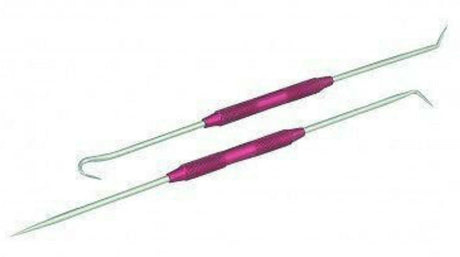 HOOK SET | DOUBLE-SIDED | FOR REMOVING RINGS / HOSES / SPRINGS | 220 MM | 2 PCS. (SK32942)