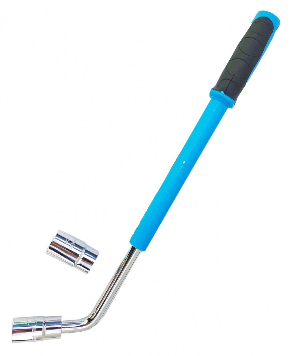 TELESCOPIC WHEEL WRENCH PROFI | CR-V | 12.5 MM (1/2") | 21/23+17/19 MM | 3 PCS. (ES-1719)