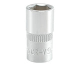 SOCKET  9MM 1/4" 6PT CV REGULAR (YT-1408)