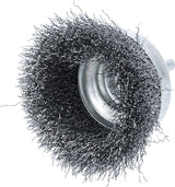 WIRE CUP BRUSH | 6 MM SHAFT | Ø 75 MM (3076)