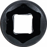 IMPACT SOCKET, HEXAGON | 6.3 MM (1/4") DRIVE | 12 MM (7292)