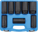 IMPACT SOCKET SET, EXTRA DEEP | 20 MM (3/4") DRIVE | 22 - 38 MM | 8 PCS. (5241)