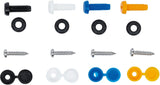 SCREW NUT AND COVERING CAP ASSORTMENT | 400 PCS. (6793)