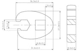 CROWFOOT SPANNER | 10 MM (3/8") DRIVE | 10 MM (1756-10)