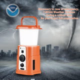 SOLAR AND MANUAL LEVER FLASHLIGHT WITH RADIO | LI-ION (SL2R)