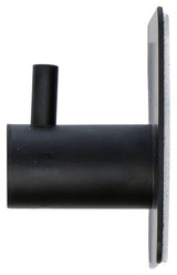 SELF-ADHESIVE METAL HOOKS FOR TOWELS ETC. SET | BLACK | 6 PCS (88240)