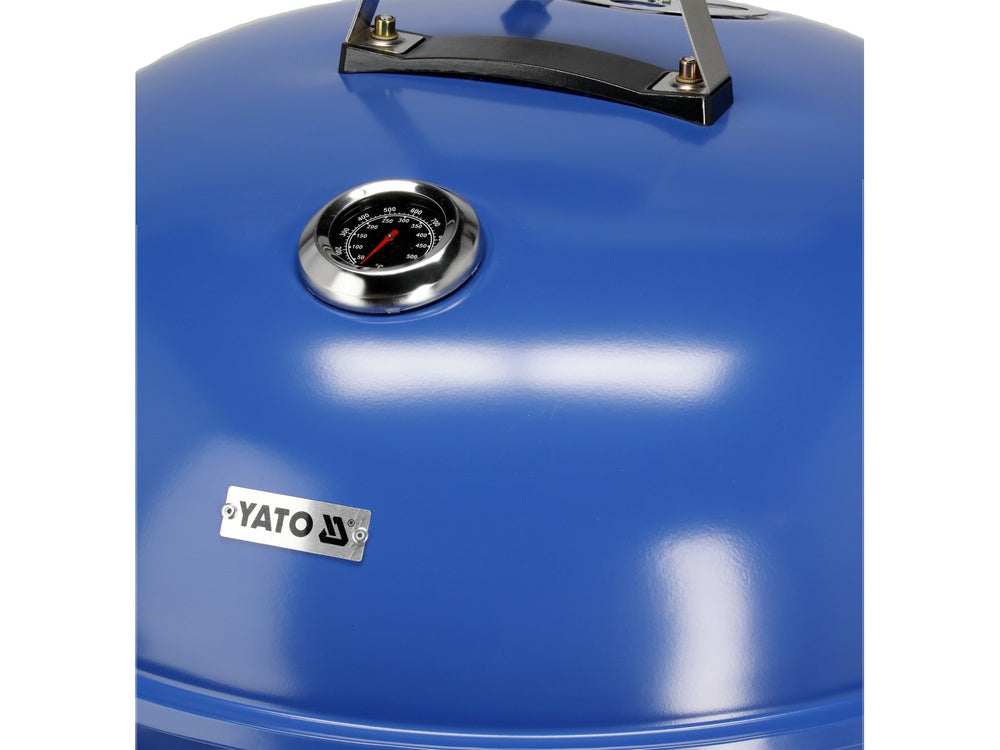 CHARCOAL BBQ, ROUNDED, 54CM BLUE (YG-20302)