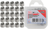 REPLACEMENT THREAD INSERTS | M7 X 1.0 MM | 25 PCS. (9431-1)