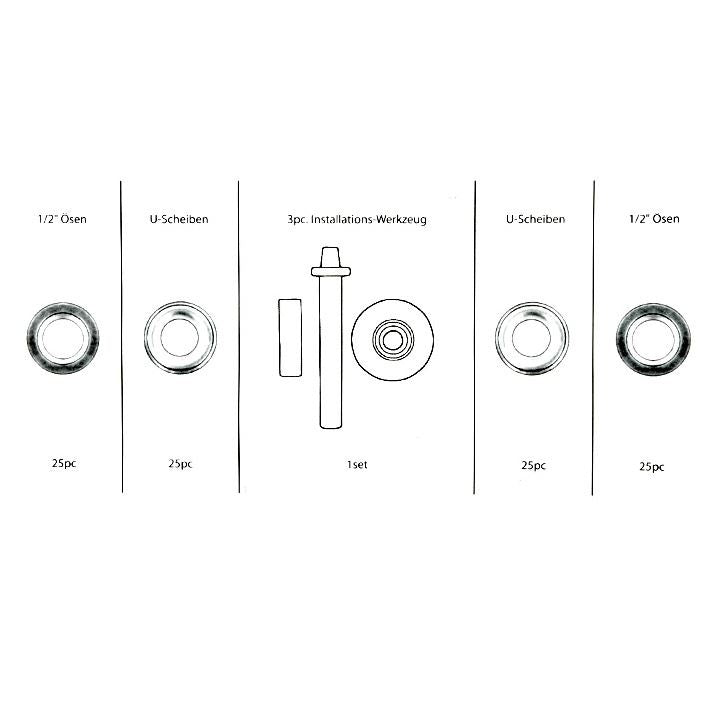 GROMMET INSTALLATION ASSORTMENT | 103 PCS. (8111)