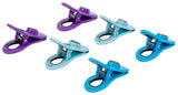 MAGNETIC CLAMP SET | 6 PCS. | MULTIFUNCTIONAL | VARIOUS COLOURS (88340)