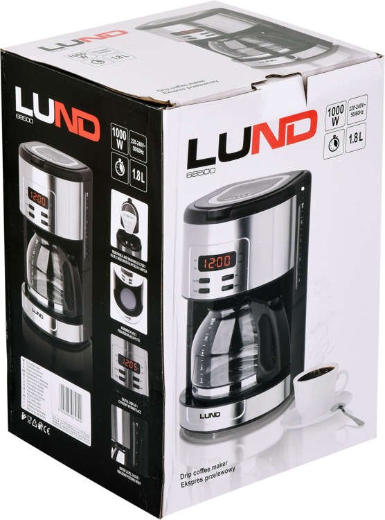 COFFEE MAKER | WITH TIMER | 1000W (68500)
