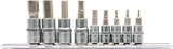 SOCKET BIT SET TORX 9PCS (YT-04401)