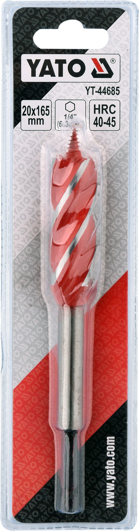 AUGER DRILL BIT 20MM HEX (YT-44685)