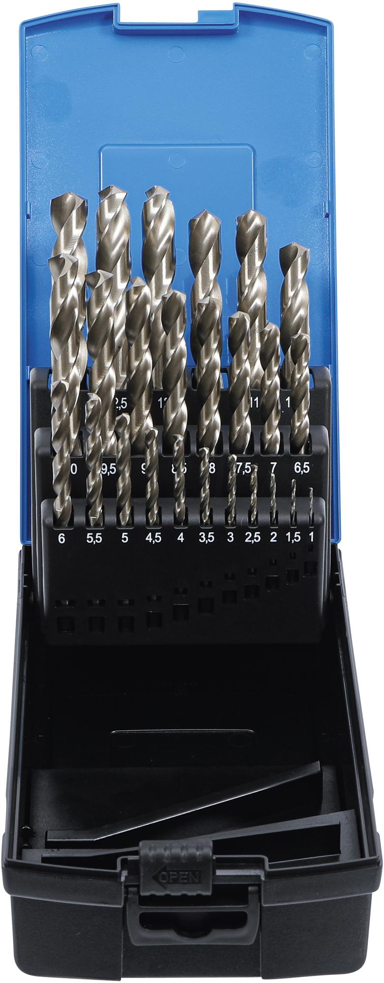 HSS TWIST DRILL SET | 1 - 13 MM | 25 PCS (110)