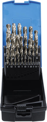 HSS TWIST DRILL SET | 1 - 13 MM | 25 PCS (110)