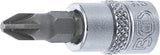 BIT SOCKET | 6.3 MM (1/4") DRIVE | CROSS SLOT PZ2 (2491)