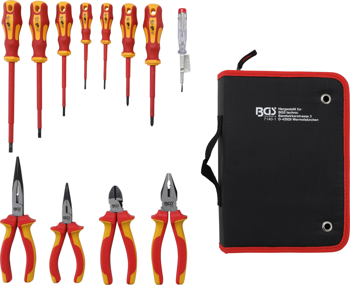 VDE PLIERS / SCREWDRIVER SET | 12 PCS. (7140)