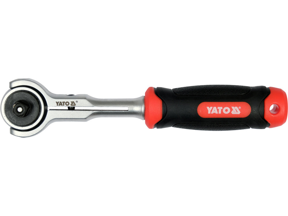 FLEXIBLE RATCHET HANDLE W.ROUND HEAD 1/4 (YT-07200)